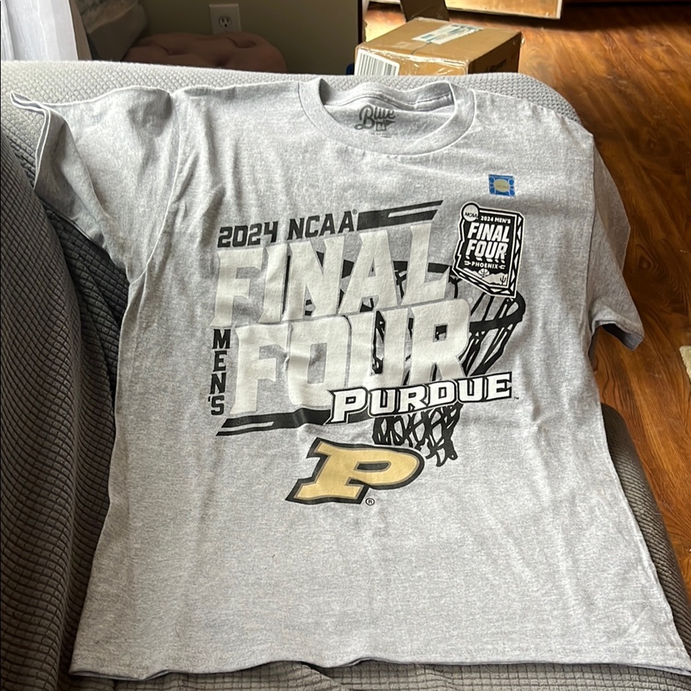Gray Purdue NCAA Final Four T-Shirt